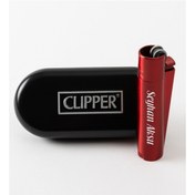 Resim Kişiye Özel Red Devil Clipper Metal Çakmak Bk