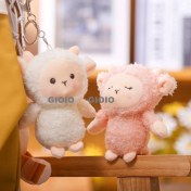 Resim Silver1 Bebek Makine Bebek Sevimli Karikatür Peluş Bebek Çanta Çekicilik Öğrenci Bebek Asılı Anahtar (Yurt Dışından) 