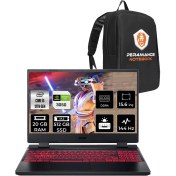 Resim Acer Nitro 5 Intel Core I5 12450H 20GB 512GB SSD RTX3050/4GB 15.6" Fhd 144Hz Fdos Taşınabilir Bilgisayar & Per4 Çanta NHQFJEY00BP317 