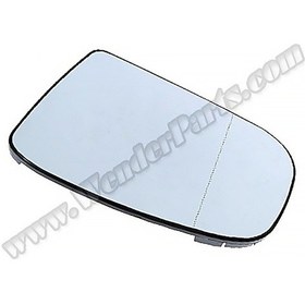 Resim Mercedes W220 Ayna Camı Sol Isıtmalı Asferik 1999-02 Wender A2204153l 