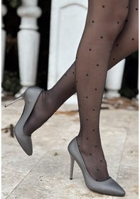 Resim Pabucmarketi Platin Saten Stiletto Kadın Ayakkabı Çok Renkli 