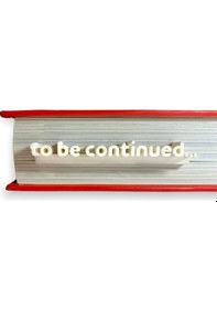 Resim Kitap Ayracı To Be Continued 