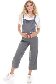 Resim Luvmabelly MYRA6106 - Füme Hamile Salopet 