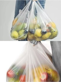 Resim Şeffaf Atlet Poşet Küçük Boy 24x43 Cm 1 Paket Takriben 300 Adet 
