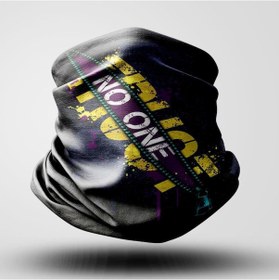 Resim Noone Motorcu Bandana Maske Outdoor Boyunluk Unisex Siyah 