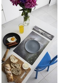 Resim Dekoratif Baskılı Keçe Amerikan Servisi, Supla 2'Li Servis Takım -338 Çok Renkli 