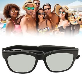 Resim Kablosuz güneş gözlüğü, gürültü azaltma, kemik iletimi, HD aramalar, şarj edilebilir akıllı gözlük, plaj için girişimi azaltan (gri) 