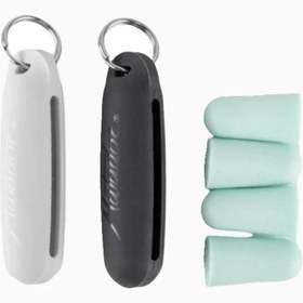 Resim Travel Earplugs Kit Gri Gümüş Seyahat Kulak Tıkacı Seti - Gri 