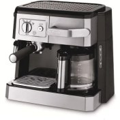 Resim DeLonghi BCO420 Metal Combo Espresso, Cappuccino, Filtre Kahve Makinası 