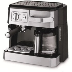 Resim DeLonghi BCO420 Metal Combo Espresso, Cappuccino, Filtre Kahve Makinası 