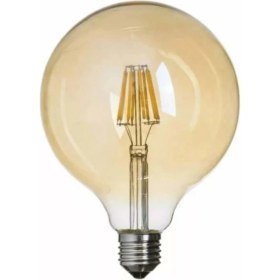 Resim Edison G125 E27 2700 K Filament 4 Watt Rustik Amber Glop Ampul 