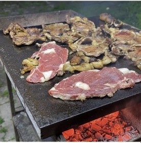 Resim Seplyhome Doğal Bazalt Mangal Ve Barbekü Taşı, Pizza,fırın Taşı, Ekmek, 35 40 Cm Doğal Bazalt Pişirme Taşı 