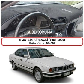 Resim BMW E34 AİRBAGLİ (1988-1996) TORPİDO KORUMASI / HALISI / ÖRTÜSÜ / KILIFI 