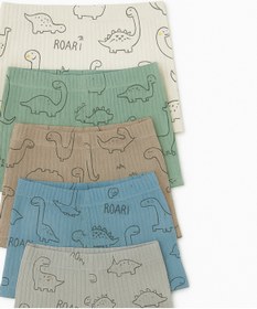 Resim mini kanka 6 Adet 2-11 Yaş Arası Erkek Çocuklar İçin Cilt Dostu %100 Pamuk Desenli Rahat Boxer 6’lı Set 