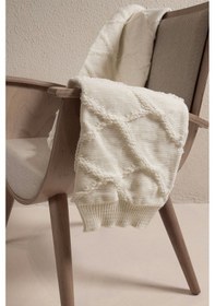 Resim Espuma De Mar Krem Tek Kişilik Battaniye 160x220 37126 Krem 