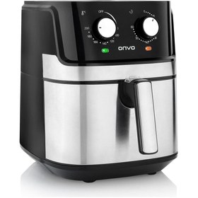 Resim ONVO Ovfry08-mnl Airfryer Fritöz 6,5 Lt 