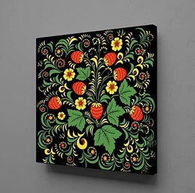 Resim ÇİLEK KANVAS TABLO 140x140cm 