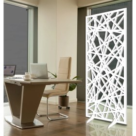 Resim Liar Ahşap Seperatör (Paravan) - KSP-212 - (18 mm) - (85 cm x 210 cm) - (Beyaz) 