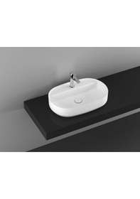 Resim Isvea Infinity Batarya Delikli Tezgah Üstü 60 CM Lavabo 10Nf65060 