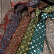 Resim 1 Adet Paisley Desenli Polyester Kravat Erkekler İçin - Klasik Stil Temel Kravat İş Ve Günlük Giyim İçin, Kadınlar İçin Uygun 