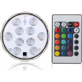 Resim Ledon LD-011 Sualtı Kumandalı Rgb Nargile LED Işığı 