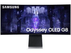 Resim Odyssey Oled G8 LS34BG850SUXUF 34" 0.03Ms 175Hz AMD Freesync Premium Pro Kavisli Gaming Monitör Samsung