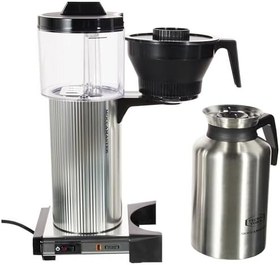 Resim Moccamaster Filtre Kahve Makinesi CDT, Paslanmaz Çelik Termoslu, Parlak Gümüş 