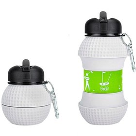 Resim Moveevo Silikon Katlanabilir Spor Su Bardağı 550ml - Taşınabilir, Düşmeye Dayanıklı, Sızıntı Engeli - Outdoor Ve Ev Kullanıma Uygun Beyaz 