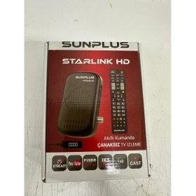 Resim Sunplus Starlınk Hd Uydu Alıcısı Full Hd 1080P Tv & Uydu Tek Kumanda 