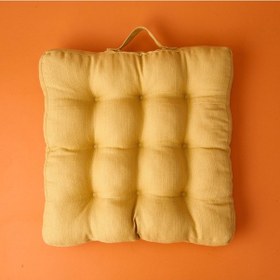Resim Soft Traum Sandalye Minderi - Hardal - 45x45 Cm Çok Renkli 
