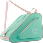 Resim Maxaccess Siyah Unisex Ayarlanabilir Askılı Paten Çantası - Dayanıklı Oxford Kumaş Çift Fermuarlı Siyah 