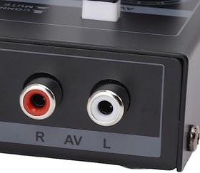 Resim Keenso Metal Kulaklık Amplifikatörü, Stüdyo ve Sahne için 4 Kanal Stereo Mini Kulaklık Splitter, Ultra Kompakt, Düşük Gürültü 