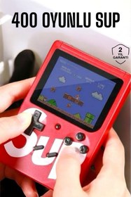 Resim teknodayım Taşınabilir El Atarisi SUP 400 Oyunlu Mini Oyun Konsolu 