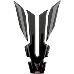 Resim Gp Kompozit Yamaha Mt-25 2015-2022 Uyumlu Ince Tank Pad Siyah-Gri (522064852) 