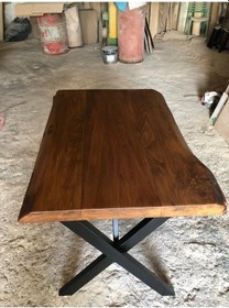 Resim Bintaşmobilya Ceviz Rengi Küçük Kütük Çalışma Masası 