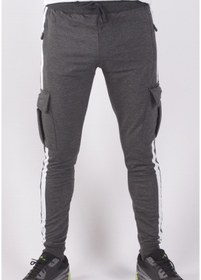 Resim Quıts Kıds Yanları Şeritli Cepli Kemer Paça Ribana Eşofman-8831 