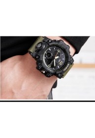Resim Skmei 1155B Erkek Kol Saati Digital - Analog Ekran Silikon Kordon 