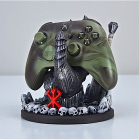 Resim Berserk Skull Knight & Guts Sword Kol Tutucu Joystick Kumanda Standı Ps5 - Ps4 - Xbox 