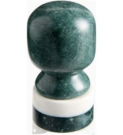 Resim Crate & Barrel Daniel Humm Geneve Green-white Marble Salt Mill, Mermer Tuz Değirmeni Kahve Değirmeni & Öğütücüler Yeşil-beyaz 
