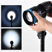 Resim Deyatech 50 W 5500 K Kompakt Odaklama Video Işığı Fotoğraf Spot Işık 