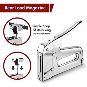 Resim Mabeyn T50 6-14MM Profesyonel Mekanik Zımba Tabancası ve 1250 Adet Zımba 