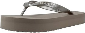 Resim CALVIN KLEIN CALVIN KLEIN Kadın Parmak Arası Vizon Terlik HW0HW03120 PBO 