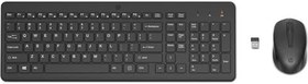 Resim Hp 330 Kablosuz Türkçe Klavye Mouse Seti Siyah 2V9E6AA 