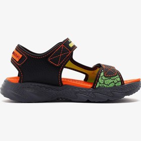 Resim Skechers Lights Creature Splash Çocuk Işıklı Siyah Sandalet 