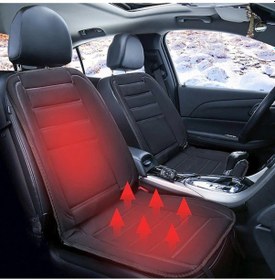 Resim Yaozixa 12v Otomobil Isıtıcı Koltuk Yastığı - Tek Koltuklu, 60 C/40 C Ayarları, Direnç Tel Teknolojisi, Kaymazsız Tabanlı, Evrensel Uyumlu 