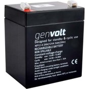 Resim POWER-XTRA Genvolt NP12-4.5 12V 4.5Ah Bakımsız Kuru Akü 