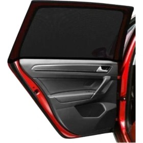 Resim Sebura Araba Oto Yan Cam Güneşlik Kılıfı Bebek Emzirme Perdesi Yan Cam Güneş Koruyucu Oto Güneşlik Çorabı 