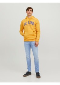 Resim Jack & Jones Jjiglenn Jjoriginal Sq 330 Noos Erkek Jean Pantolon-27830-mavi Mavi 