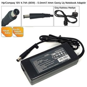 Resim Hp Pav Dv7 Uyumlu 19V 4,74A 5,0Mm/7,4Mm Adaptör 