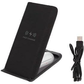 Resim Samsung-iPhone-Airpods ile uyumlu 15W2in1KablosuzHızlıŞarj-AL3755 